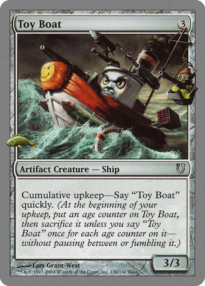Toy Boat [130] [Unhinged] [Non-Foil]