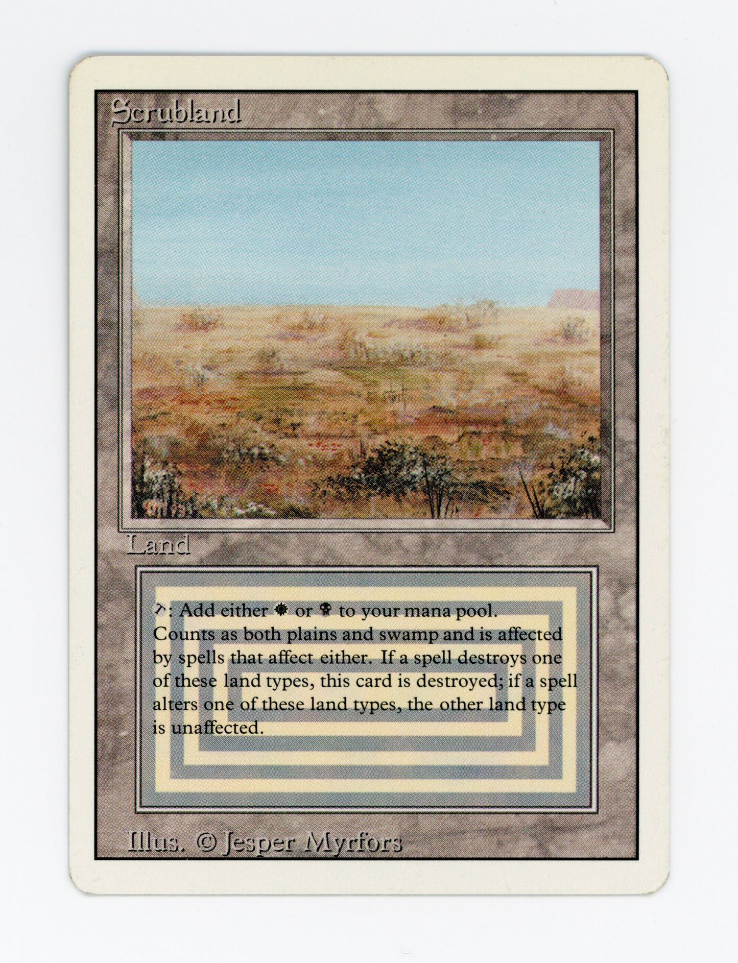 Scrubland — ID 18645