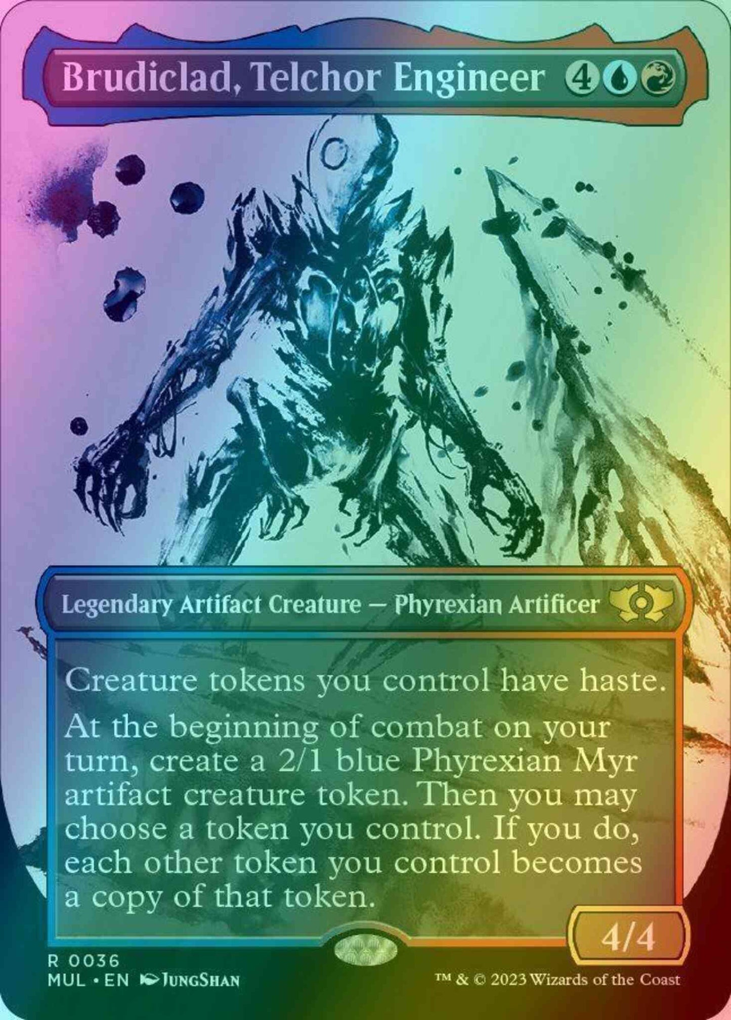 Brudiclad, Telchor Engineer [36] [Planar Showcase] [Multiverse Legends] [Foil]