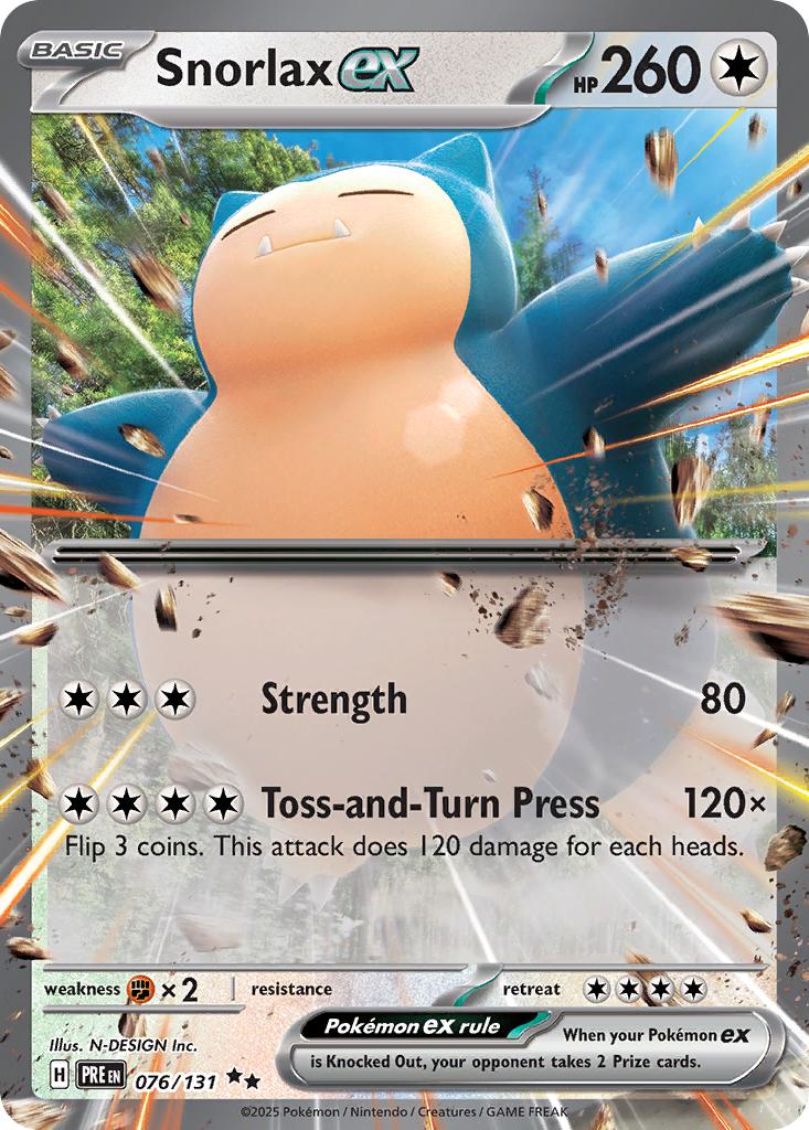 Snorlax ex - 076/131 - Double Rare [sv085-076] [Ultra]