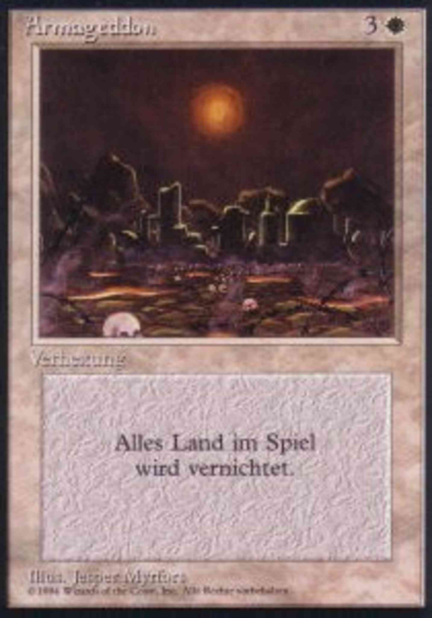 Armageddon - German [2] [Foreign Black Border: German] [Non-Foil]