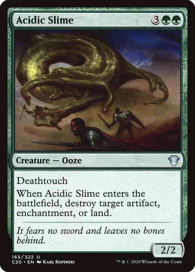 Acidic Slime [165] [Commander 2020] [Non-Foil]