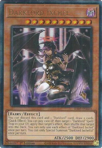 Darklord Ixchel - RA05-EN010 - Ultimate Rare - 1st Edition