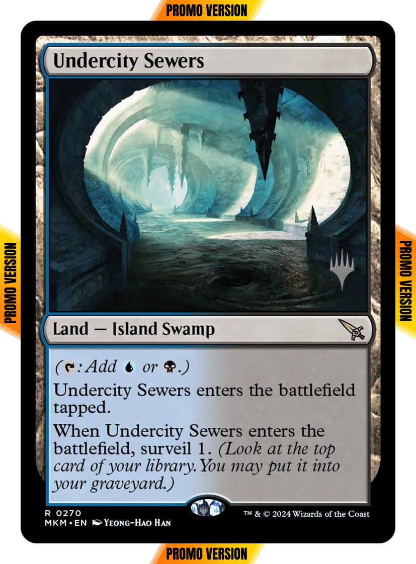Undercity Sewers [270p] [Promo Pack] [Murders at Karlov Manor: Promos] [Non-Foil]