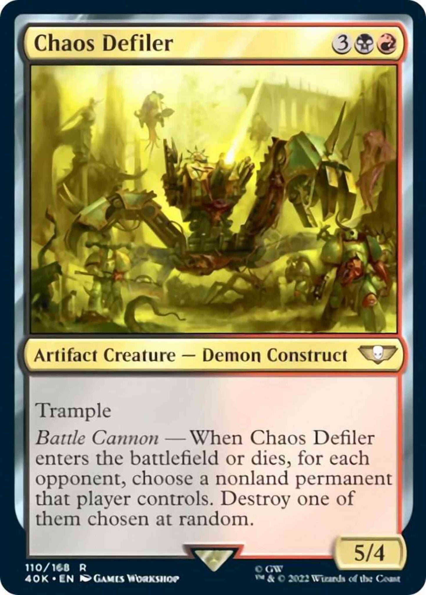 Chaos Defiler [110] [Universes Beyond: Warhammer 40,000] [Non-Foil]