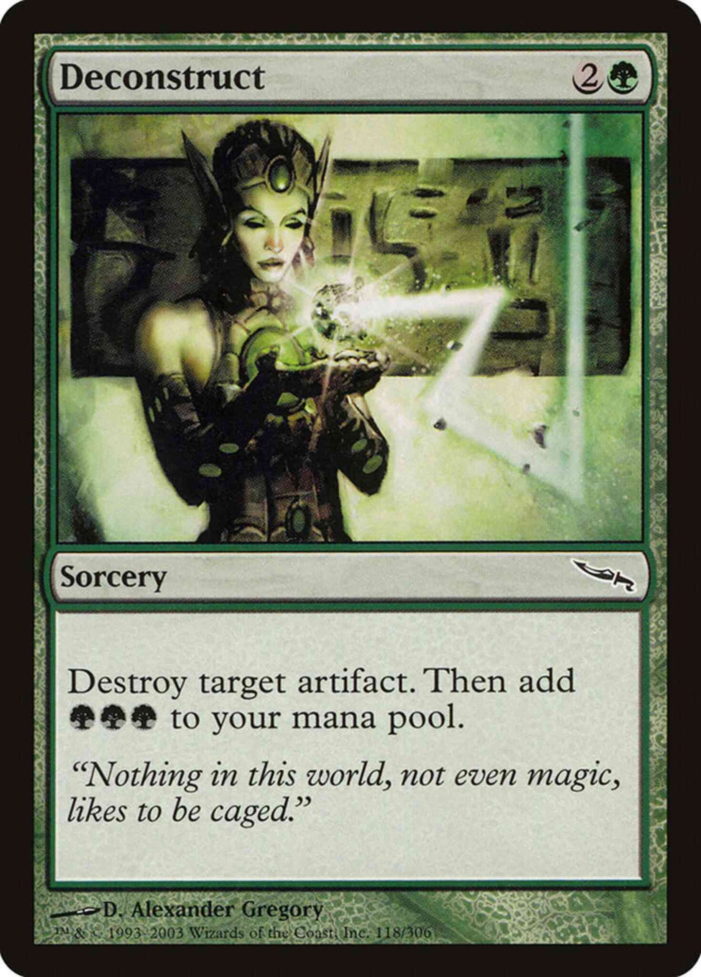 Deconstruct [118] [Mirrodin] [Non-Foil]