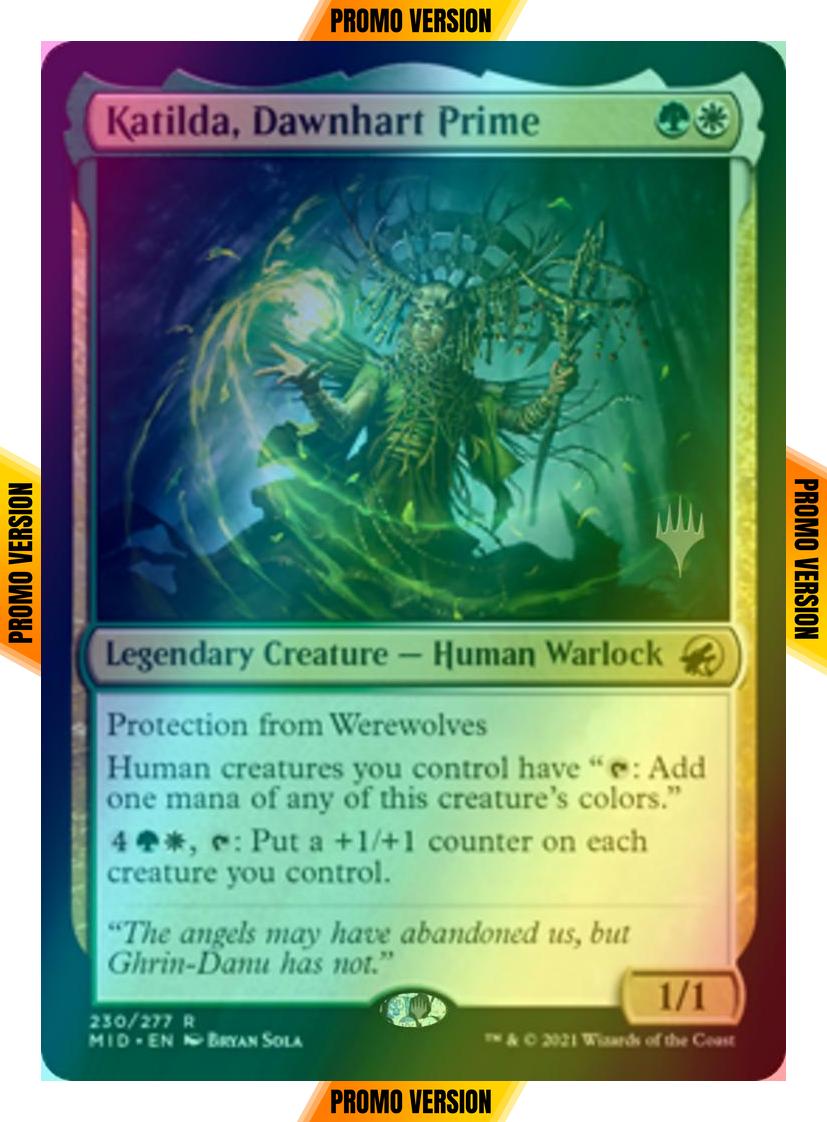 Katilda, Dawnhart Prime [Promo Pack] [230p] [Innistrad: Midnight Hunt Promos] [Foil]