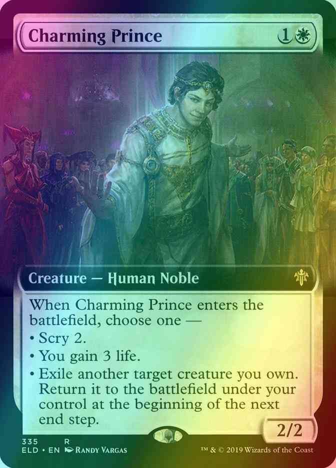 Charming Prince [335] [Extended Art] [Throne of Eldraine] [Foil]