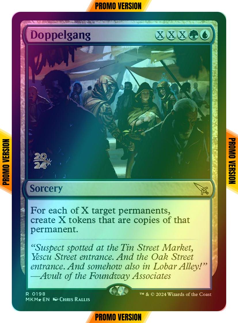 Doppelgang [198s] [Prerelease] [Murders at Karlov Manor: Promos] [Foil]