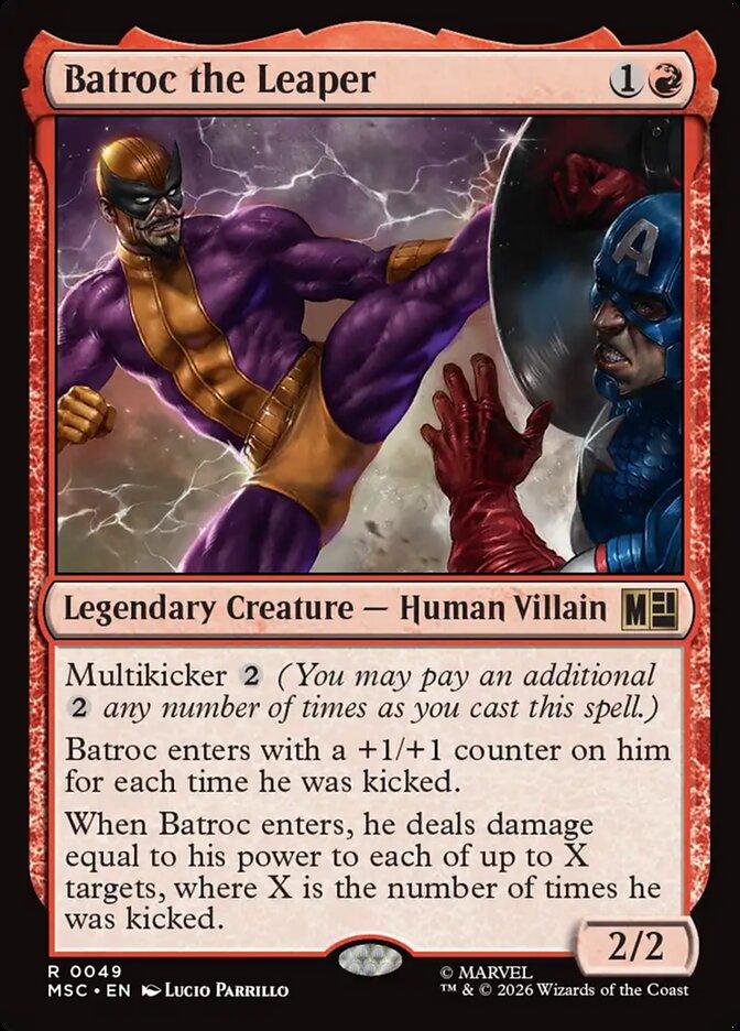 Batroc the Leaper [49] [Marvel Super Heroes: Commander] [Non-Foil]