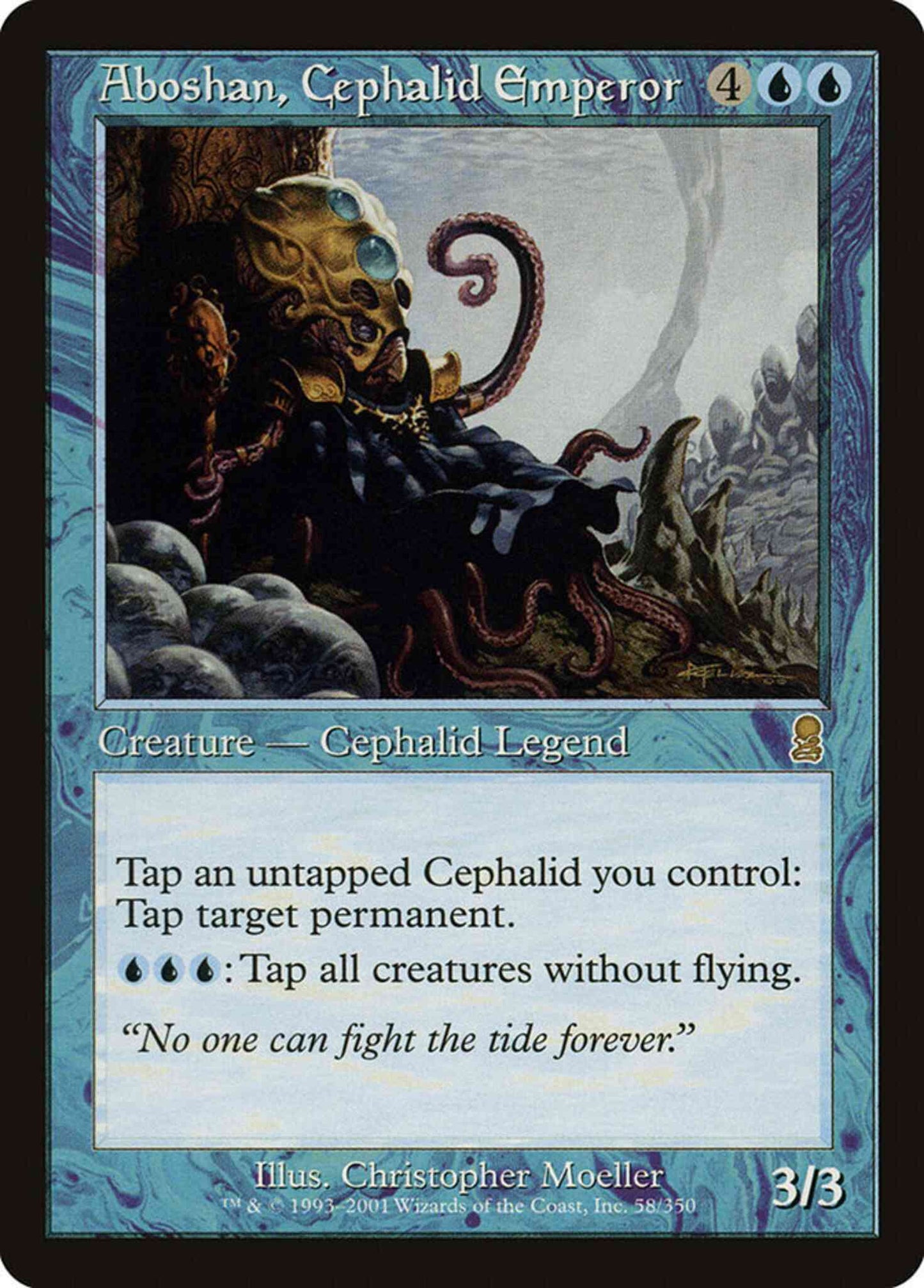 Aboshan, Cephalid Emperor [58] [Odyssey] [Non-Foil]