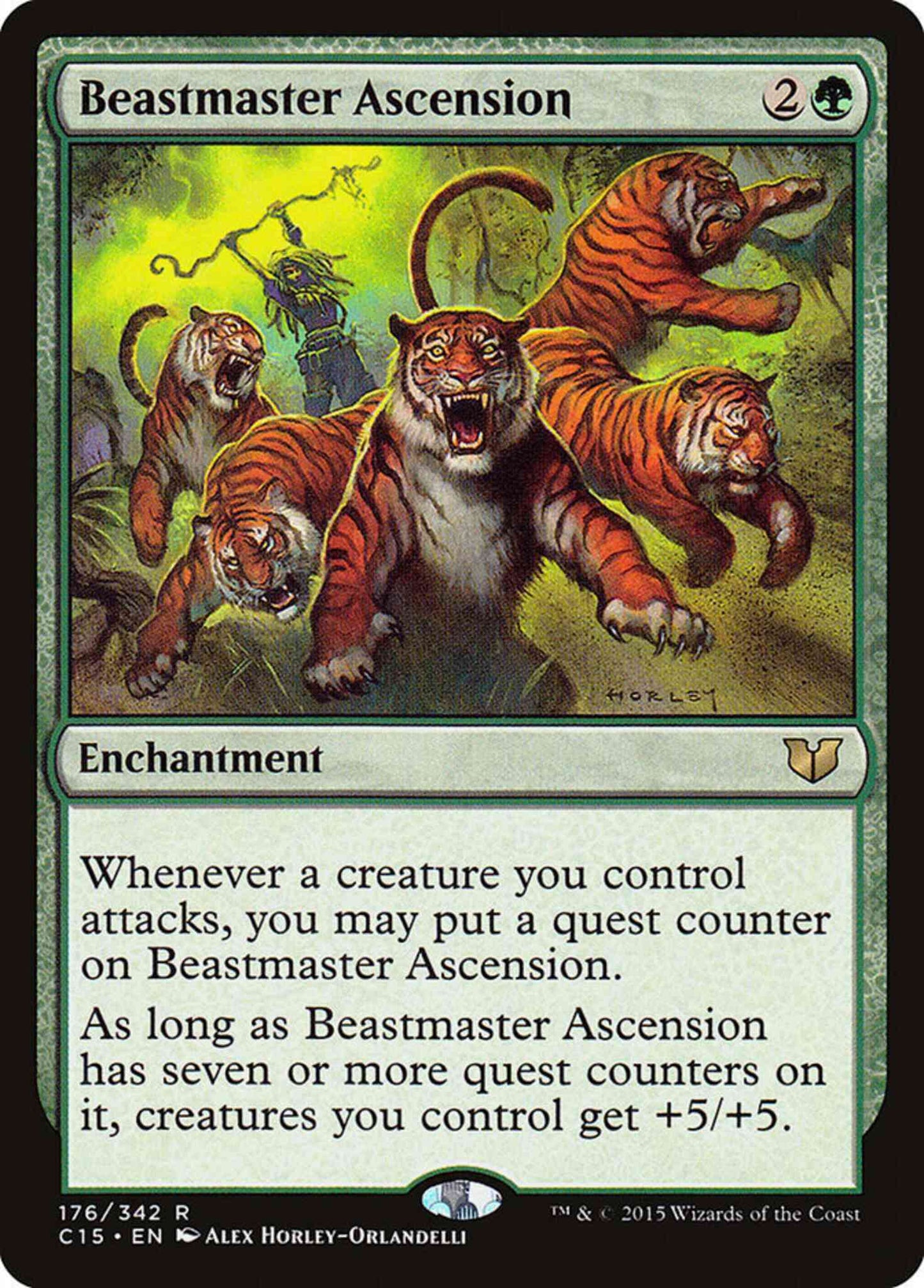 Beastmaster Ascension [176] [Commander 2015] [Non-Foil]