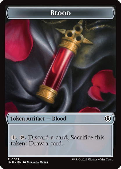 Blood Token (21) // Zombie Token (10) [Innistrad Remastered: Tokens] [Foil]