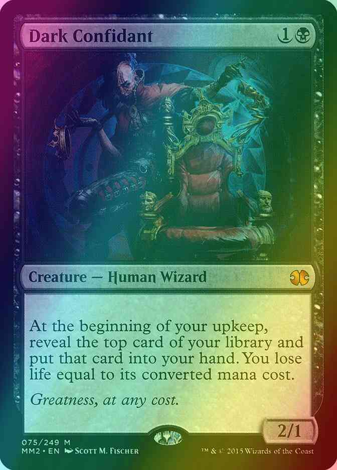 Dark Confidant [75] [Modern Masters 2015] [Foil]