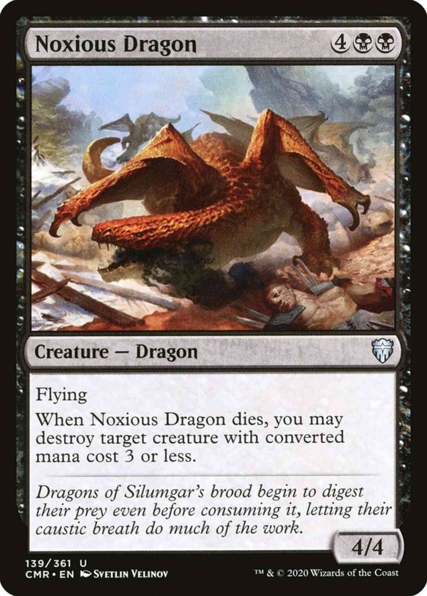 Noxious Dragon [139] [Commander Legends] [Non-Foil]