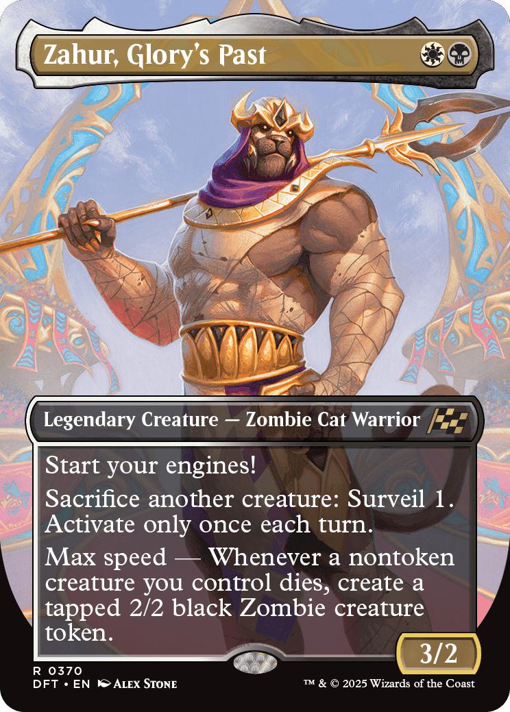 Zahur, Glory's Past [370] [Borderless] [Aetherdrift] [Non-Foil]
