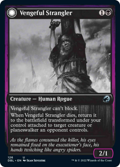 Vengeful Strangler // Strangling Grasp [126] [Innistrad: Double Feature] [Non-Foil]