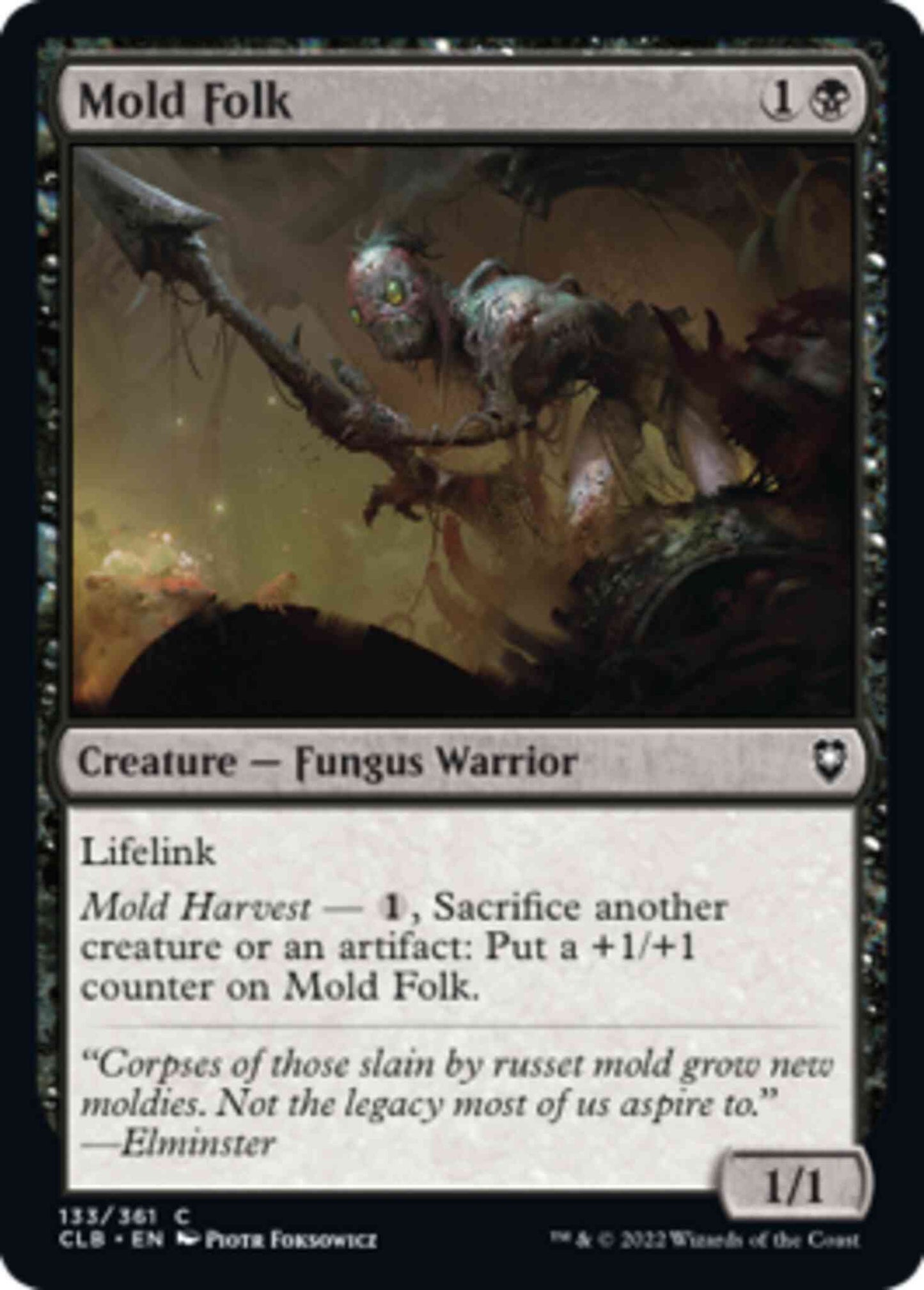 Mold Folk [133] [Commander Legends: Battle for Baldur's Gate] [Non-Foil]