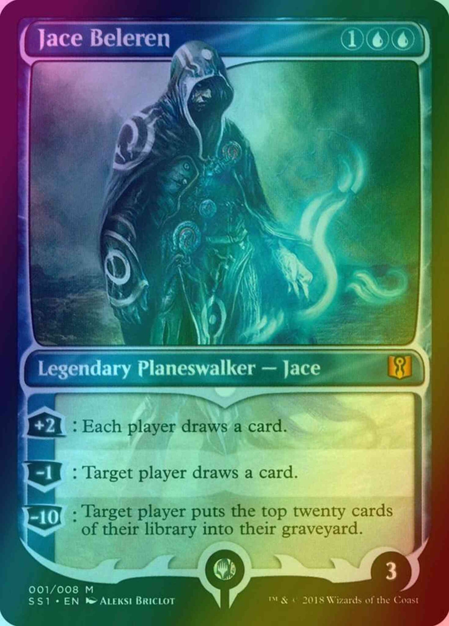 Jace Beleren [1] [Signature Spellbook: Jace] [Foil]