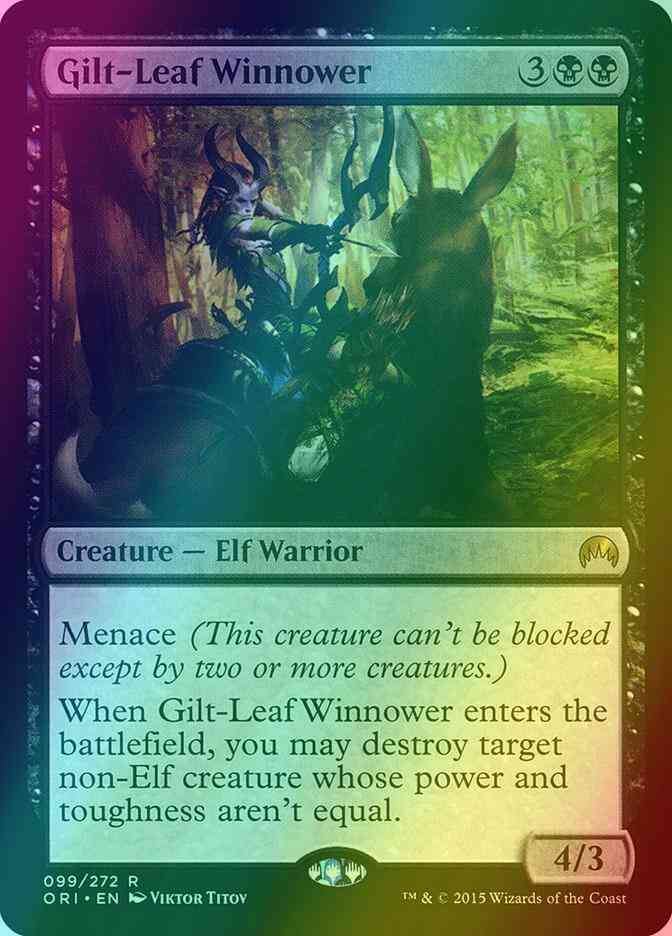 Gilt-Leaf Winnower [99] [Magic Origins] [Foil]