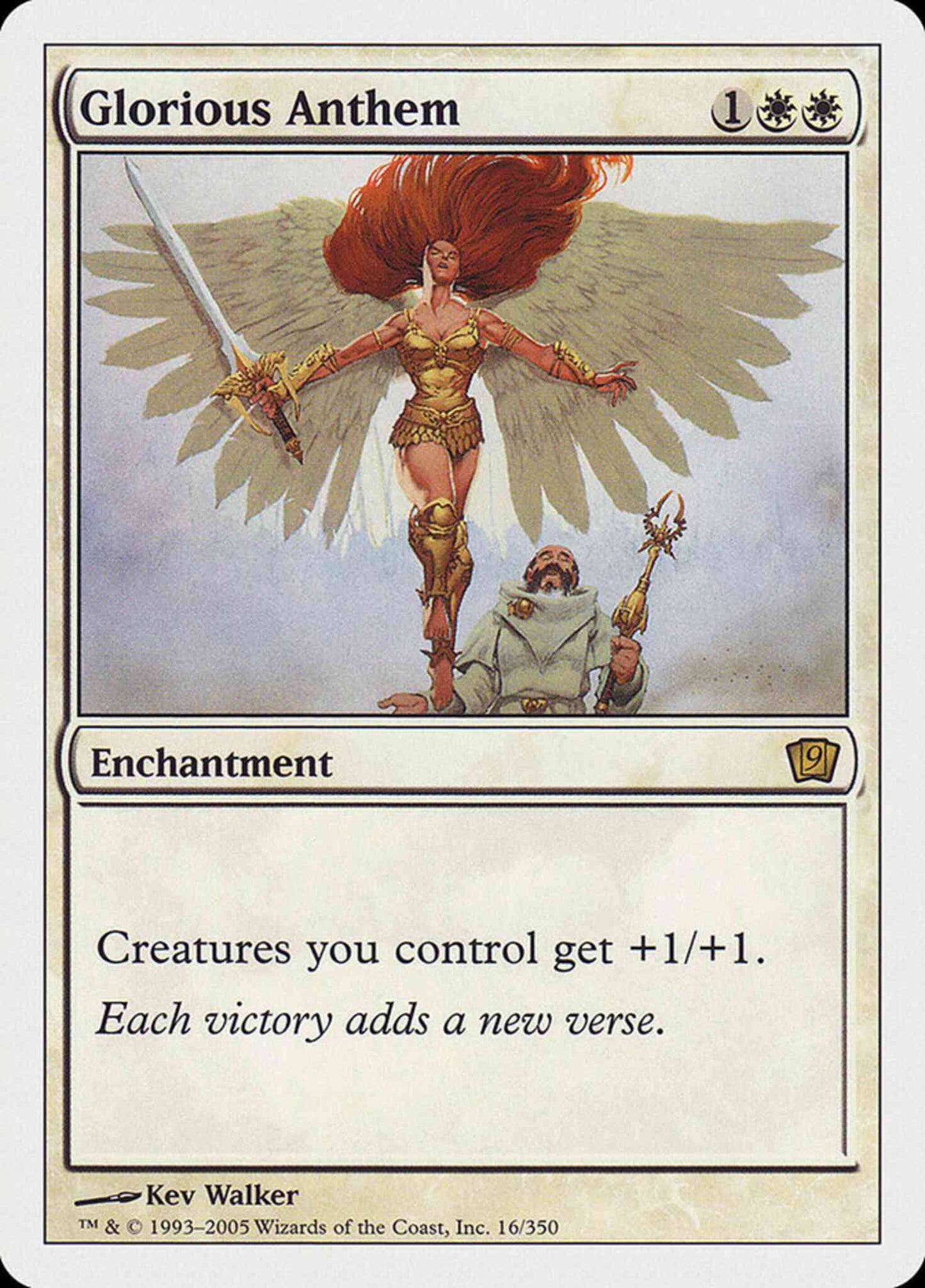 Glorious Anthem [16] [Ninth Edition] [Non-Foil]