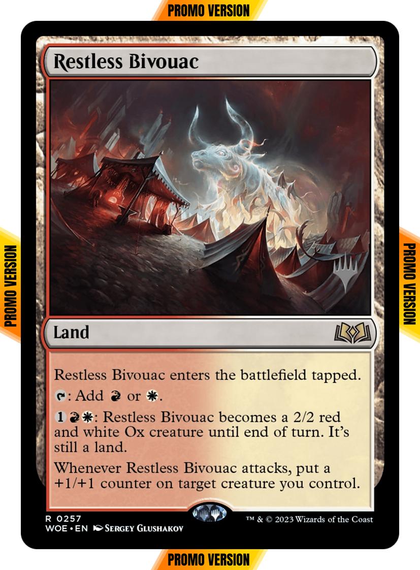 Restless Bivouac [257p] [Promo Pack] [Wilds of Eldraine: Promos] [Non-Foil]