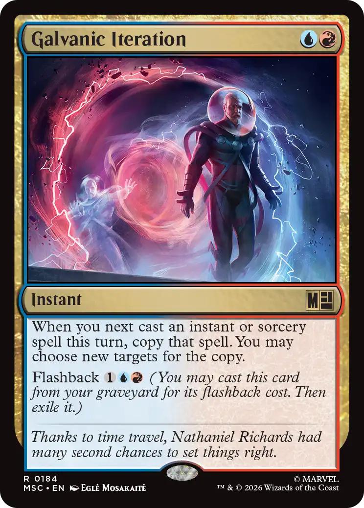 Galvanic Iteration [184] [Marvel Super Heroes: Commander] [Non-Foil]