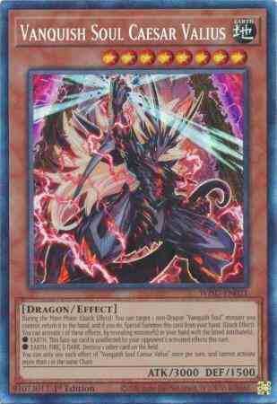 Vanquish Soul Caesar Valius - WISU-EN021 - Collector's Rare - 1st Edition