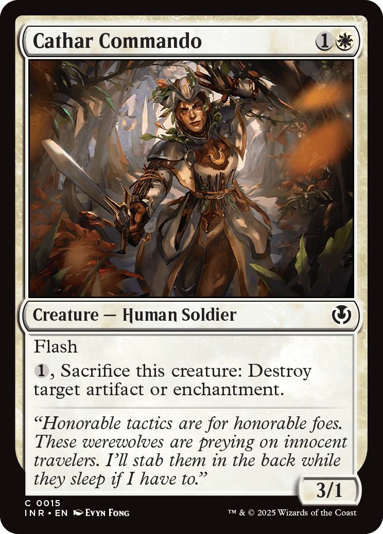 Cathar Commando [15] [Innistrad Remastered] [Non-Foil]
