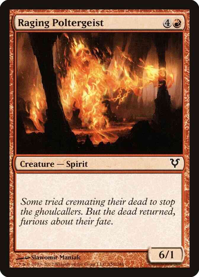 Raging Poltergeist [150] [Avacyn Restored] [Non-Foil]