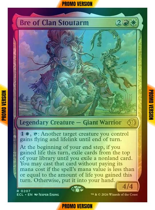 Bre of Clan Stoutarm [207p] [Promo Pack] [Lorwyn Eclipsed: Promos] [Foil]