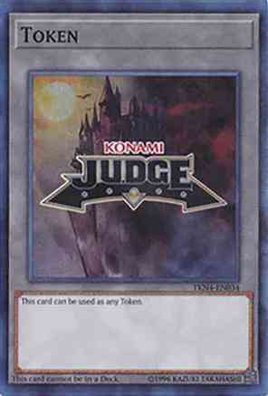 Official Judge Token - TKN4-EN034 - Super Rare - Unlimited