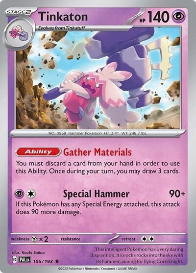 Tinkaton - 105/193 - Promo [Build & Battle Box] [sv02msp-105] [Non-Holo]