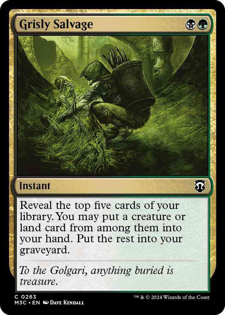 Grisly Salvage [263] [Modern Horizons 3: Commander] [Non-Foil]