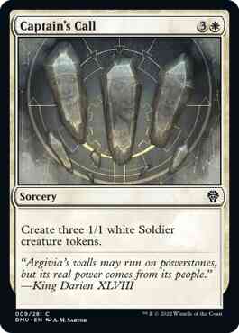 Captain's Call [9] [Dominaria United] [Non-Foil]