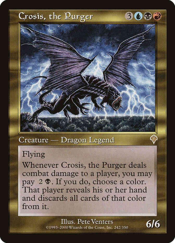 Crosis, the Purger [242] [Invasion] [Non-Foil]