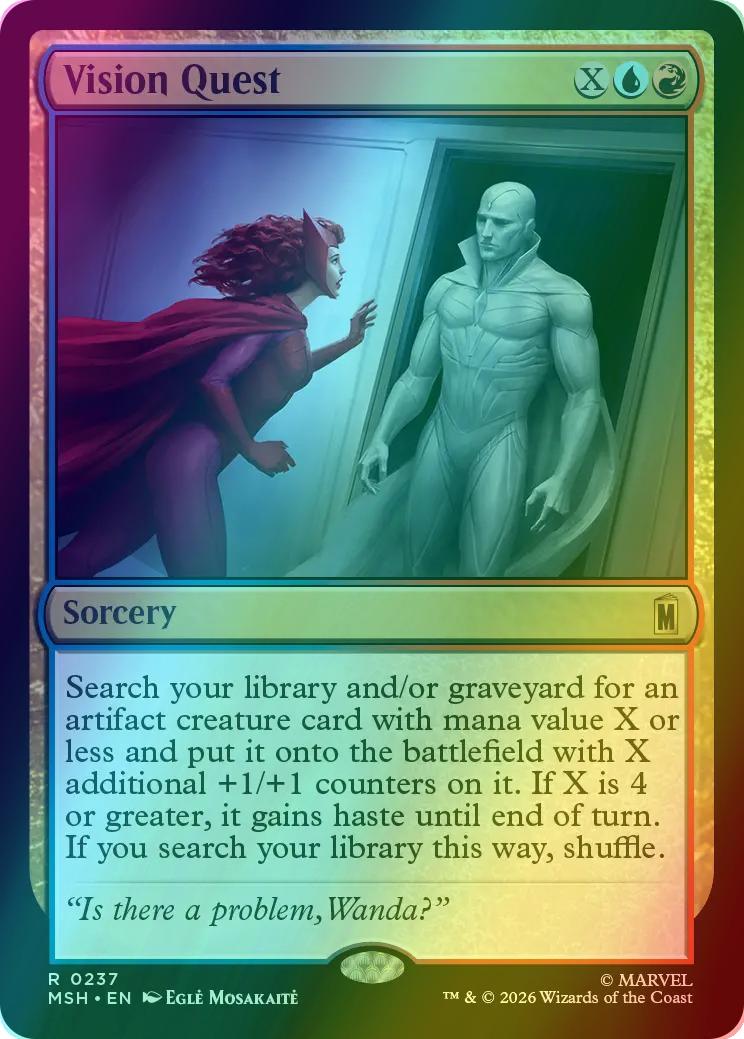 Vision Quest [237] [Marvel Super Heroes] [Foil]
