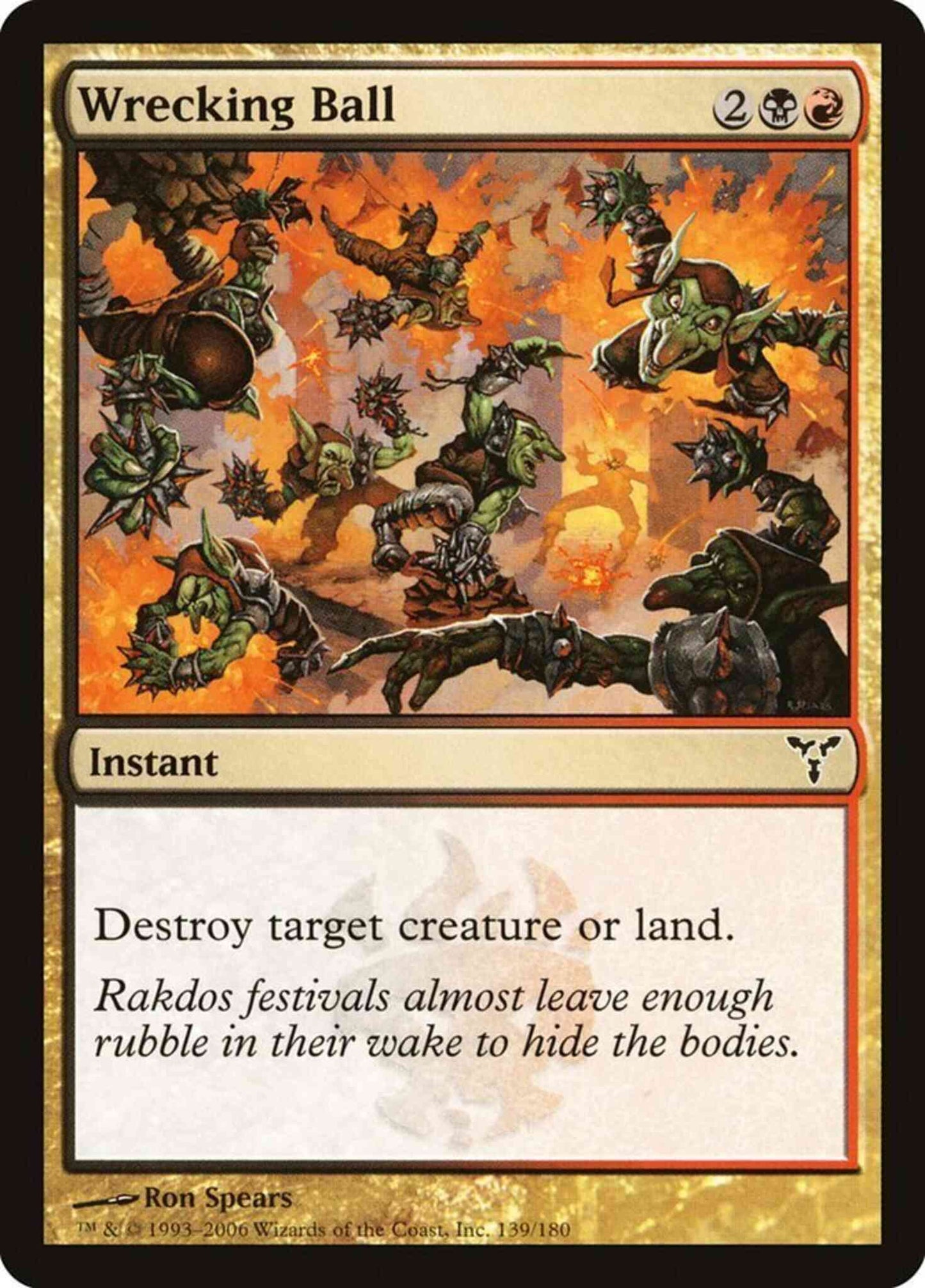 Wrecking Ball [139] [Dissension] [Non-Foil]