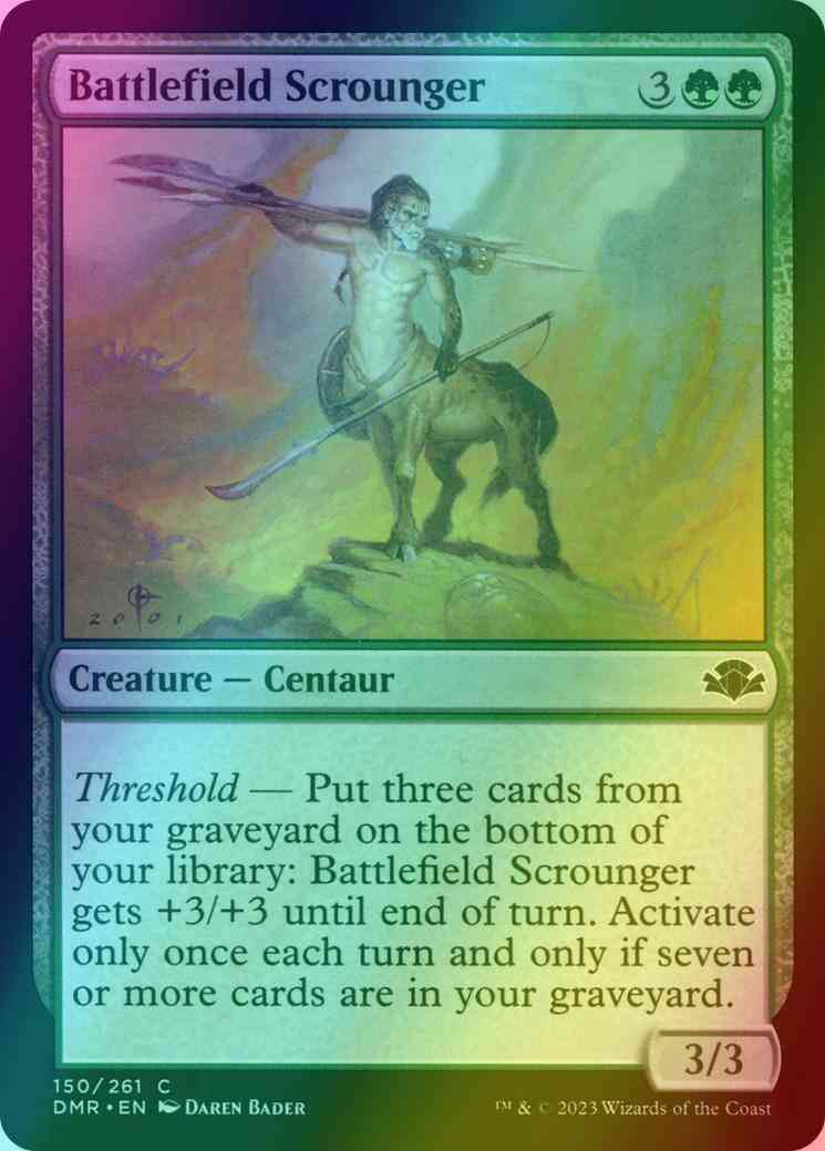 Battlefield Scrounger [150] [Dominaria Remastered] [Foil]