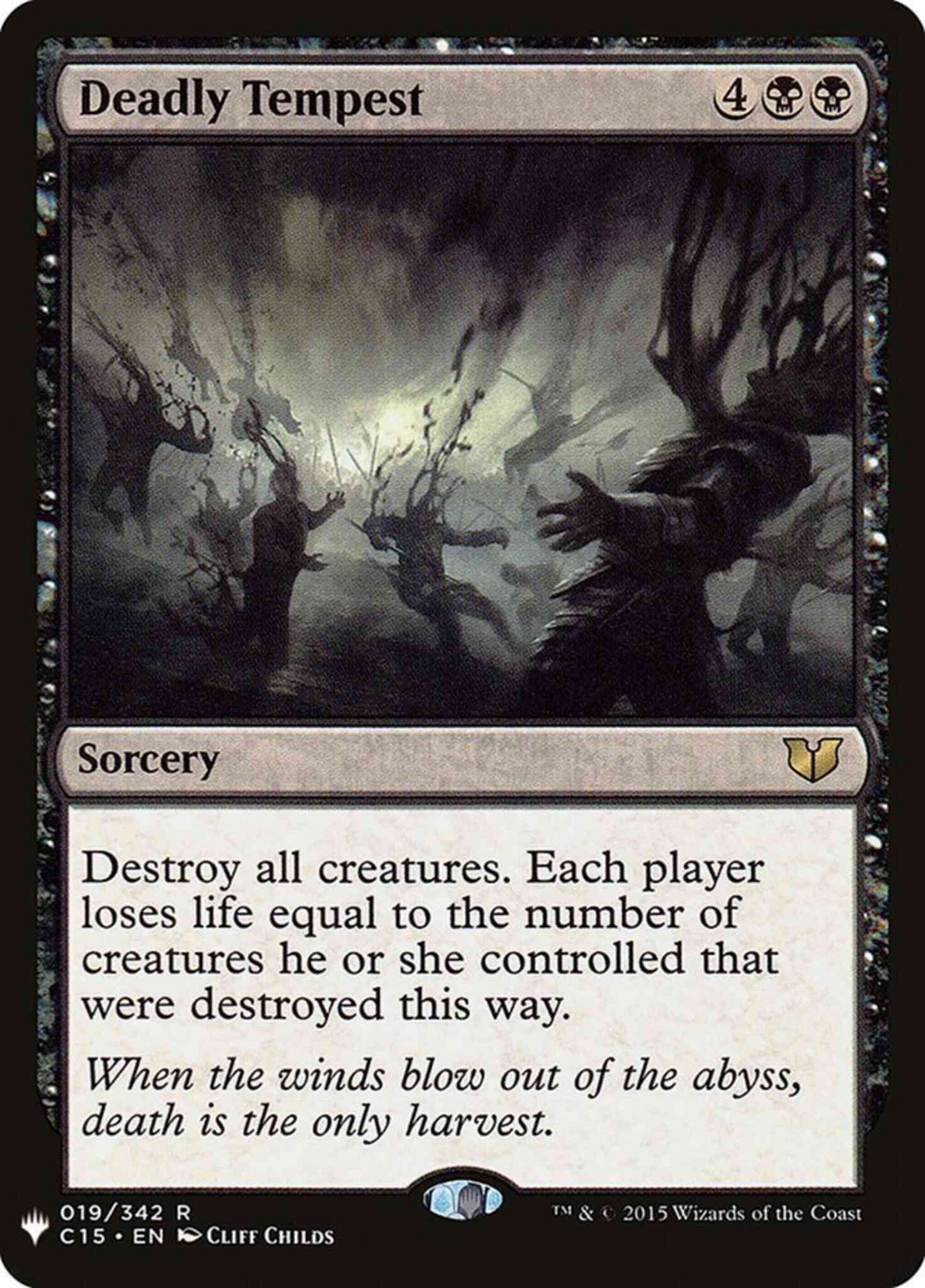 Deadly Tempest [C15-19] [The List] [Non-Foil]