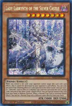 Lady Labrynth of the Silver Castle - MP23-EN177 - Prismatic Secret Rare - 1st Edition
