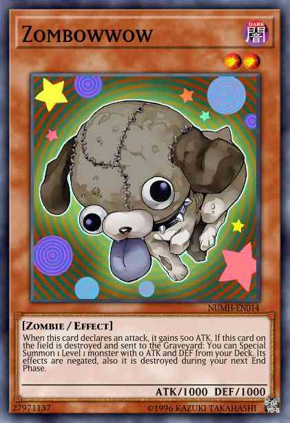 Zombowwow - NUMH-EN014 - Super Rare - 1st Edition