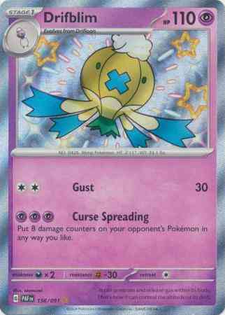 Drifblim - 156/091 - Shiny Rare [sv045-156] [Secret]