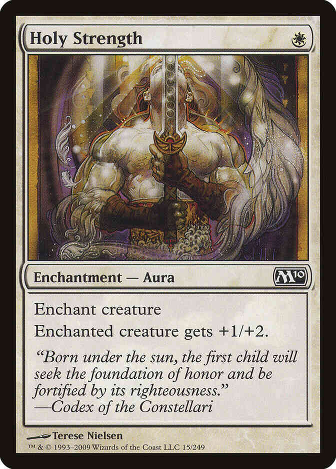 Holy Strength [15] [Magic 2010] [Non-Foil]