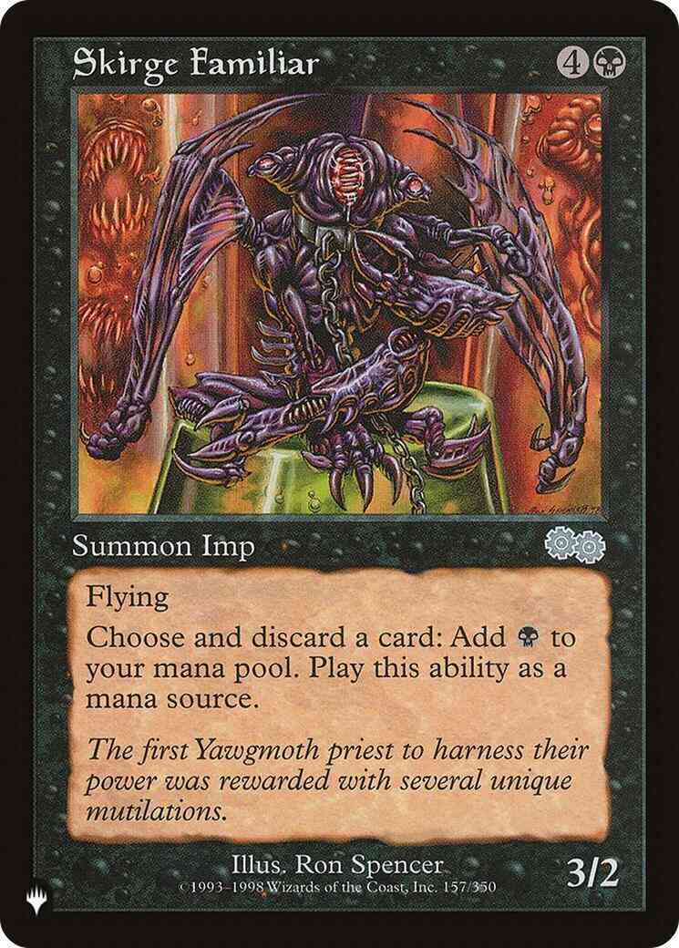 Skirge Familiar [USG-157] [The List] [Non-Foil]