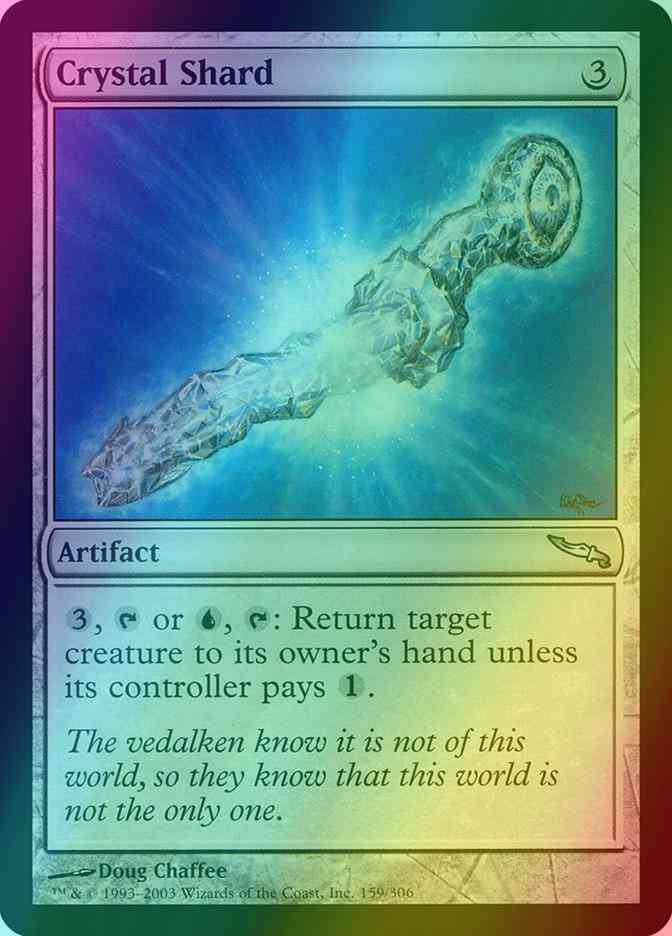 Crystal Shard [159] [Mirrodin] [Foil]
