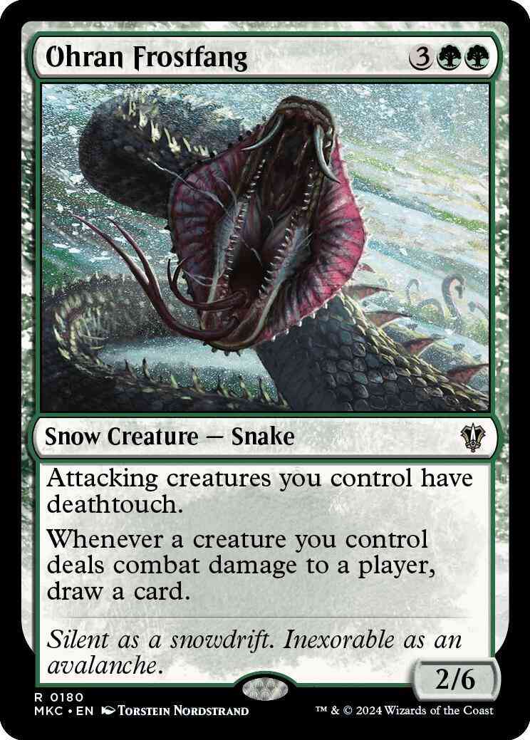Ohran Frostfang [180] [Murders at Karlov Manor: Commander] [Non-Foil]