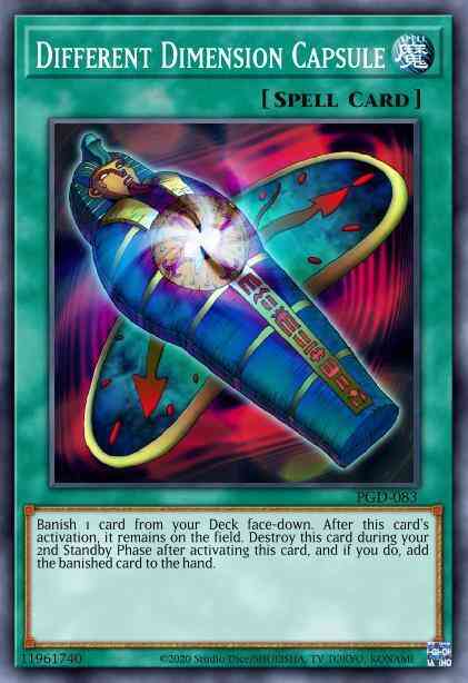 Different Dimension Capsule - PGD-083 - Common - 1st Edition