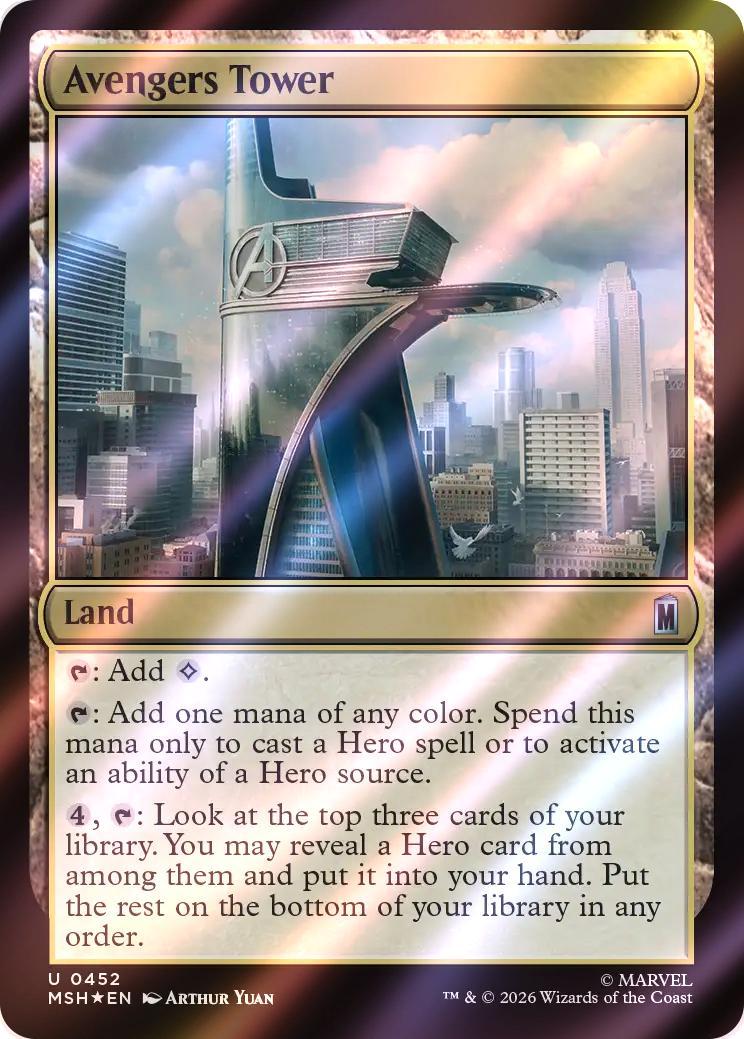 Avengers Tower [452] [Marvel Super Heroes] [Surge Foil]
