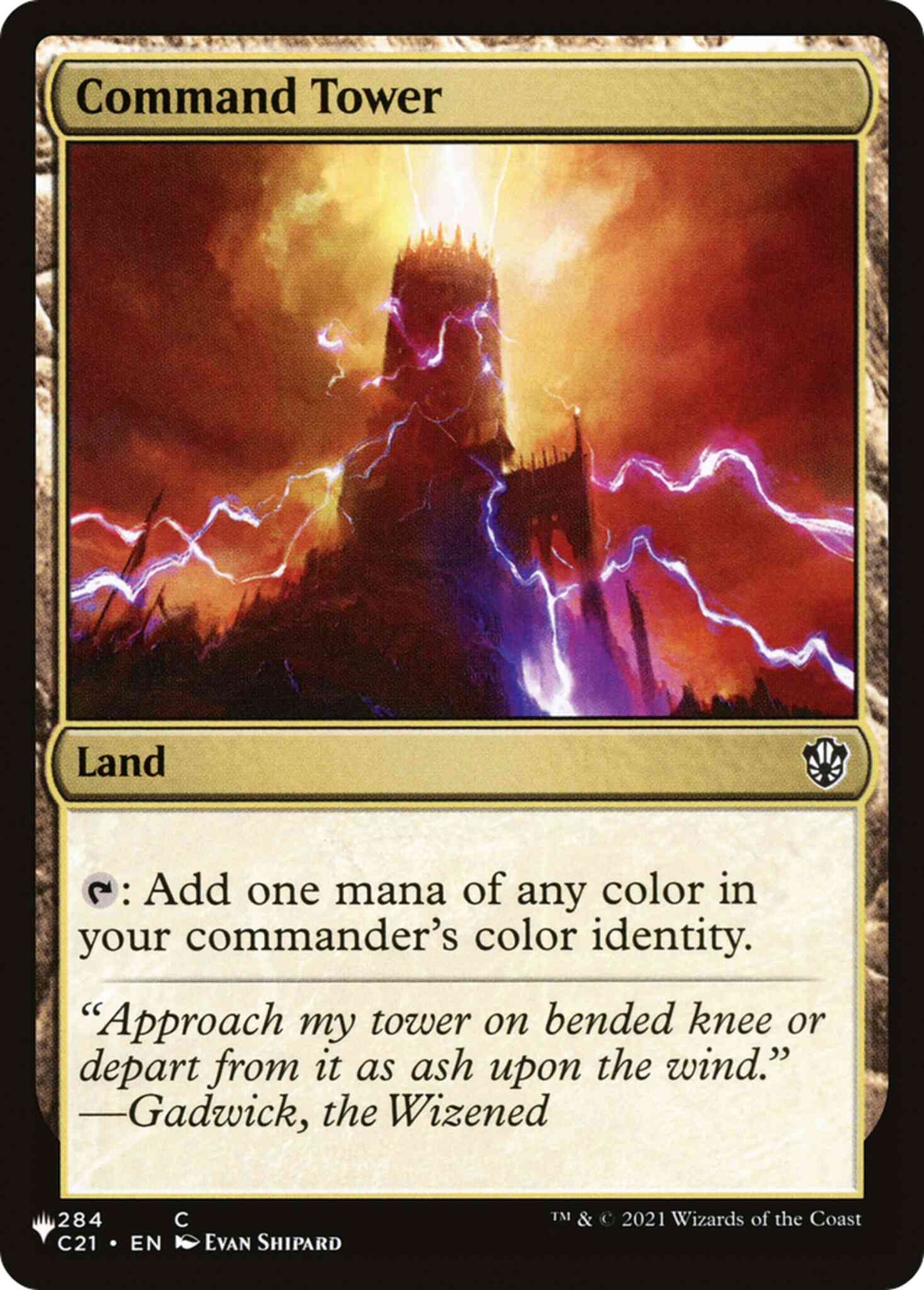 Command Tower [C21-284] [The List] [Non-Foil]